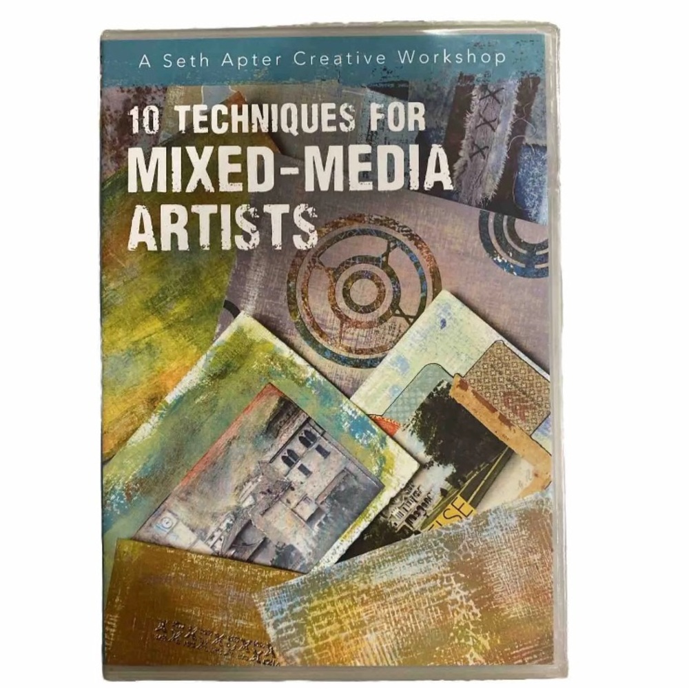 10 Techniques for Mixed-Media Artists DVD Seth Apter Creative Workshop NEW OOP